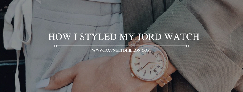 How I Styled My Jord Watch